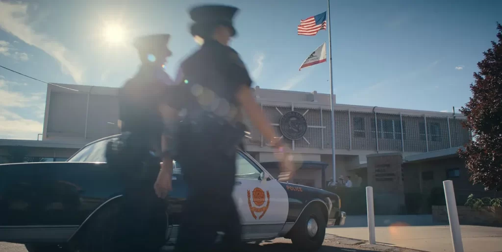 Lenora Hills Municipal Building where Eleven is questioned in Stranger Things Season 4.