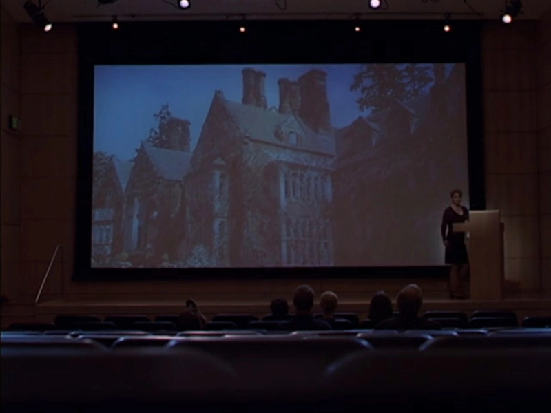 Joyce in the Lecture Hall – Henry Art Gallery as Wimser Psychology Dept, UW